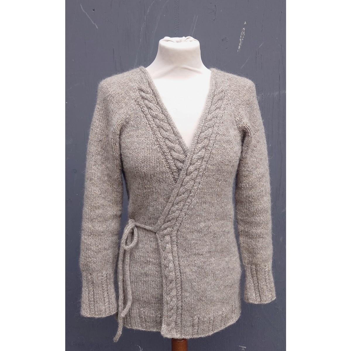 Slå-om cardigan