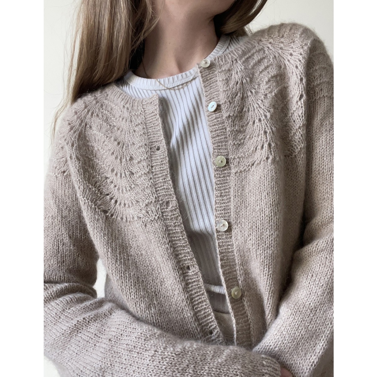 Peacock cardigan