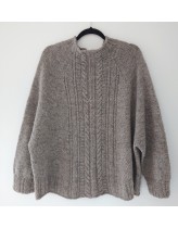 Fenja Ponchosweater, opskrift