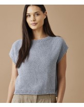 Rustik top i perlestrik