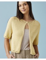 cardigan med feminine hulkanter